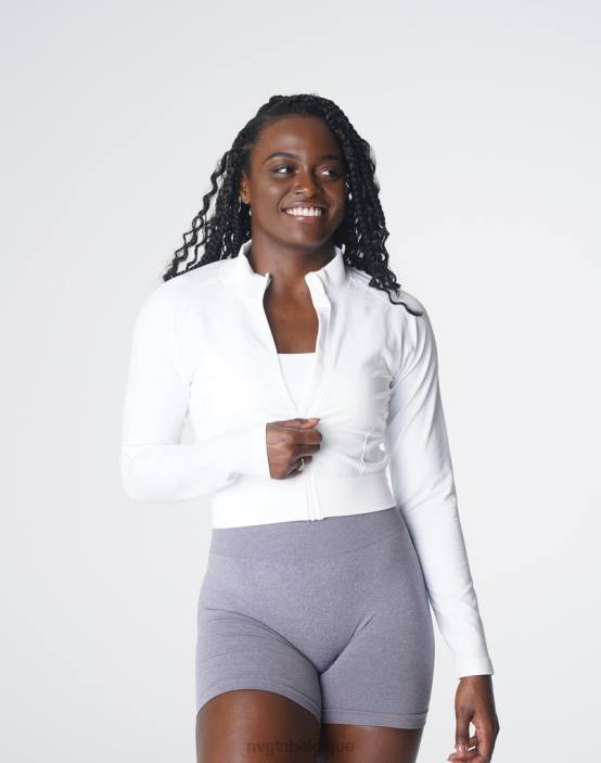 0LFV112 blanc aptitude NVGTN femmes divine fermeture éclair sans couture