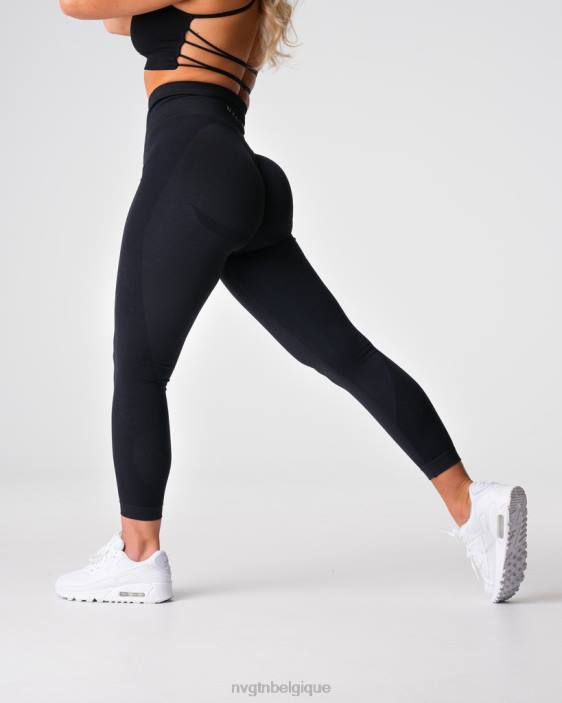 0LFV487 noir aptitude NVGTN femmes legging sans couture contour 2.0