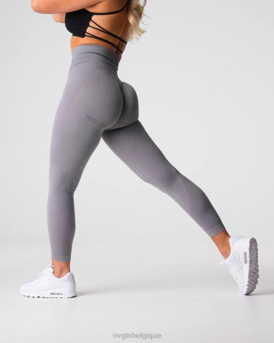 0LFV488 gris aptitude NVGTN femmes legging sans couture contour 2.0
