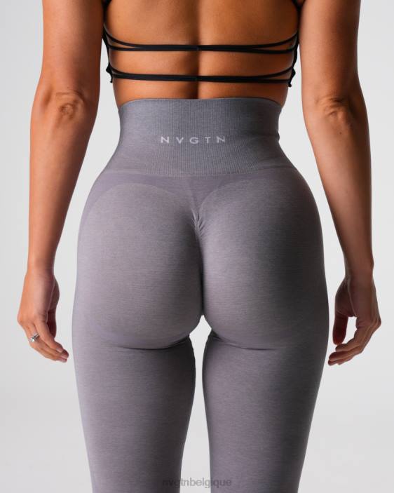 0LFV488 gris aptitude NVGTN femmes legging sans couture contour 2.0