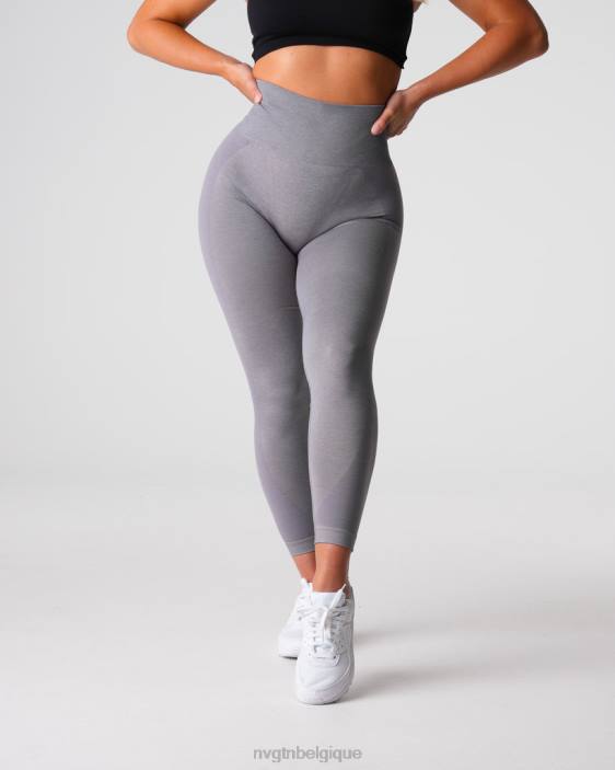 0LFV488 gris aptitude NVGTN femmes legging sans couture contour 2.0