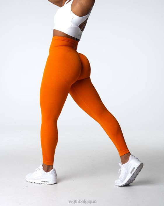 0LFV489 mandarin aptitude NVGTN femmes legging sans couture contour 2.0