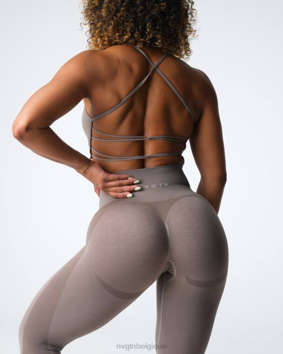 0LFV491 taupe aptitude NVGTN femmes legging sans couture contour 2.0