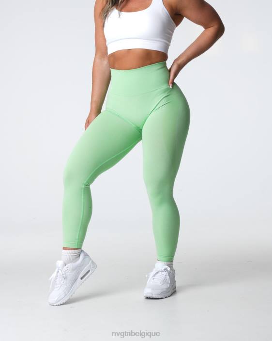0LFV493 pistache aptitude NVGTN femmes legging contour sans couture