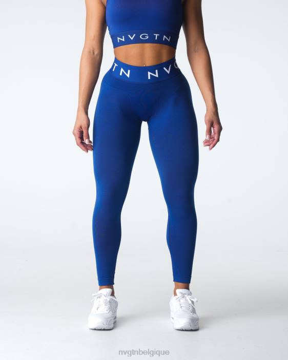 0LFV502 marine aptitude NVGTN femmes leggings de sport sans couture