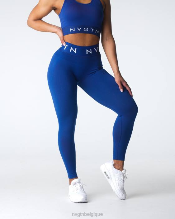0LFV502 marine aptitude NVGTN femmes leggings de sport sans couture