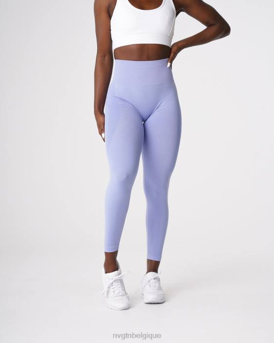 0LFV506 pervenche aptitude NVGTN femmes legging contour sans couture