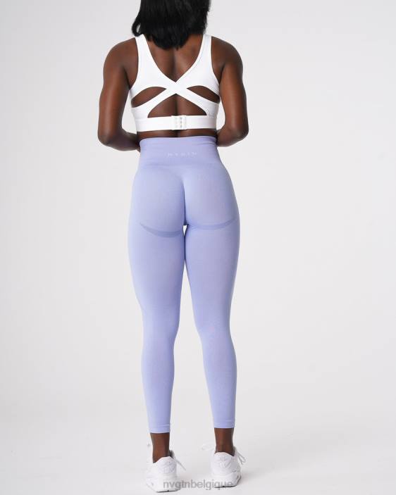 0LFV506 pervenche aptitude NVGTN femmes legging contour sans couture