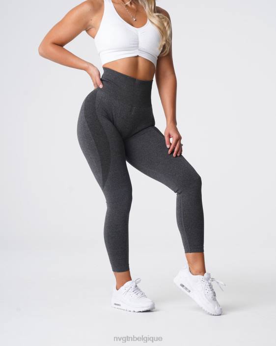 0LFV507 noir moucheté aptitude NVGTN femmes legging contour sans couture
