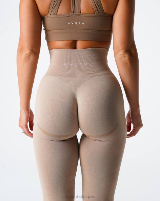 0LFV509 beige aptitude NVGTN femmes legging contour sans couture
