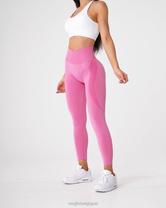 0LFV516 bubble gum rose aptitude NVGTN femmes legging contour sans couture