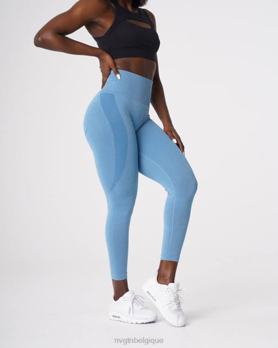 0LFV519 bleu ciel aptitude NVGTN femmes legging contour sans couture