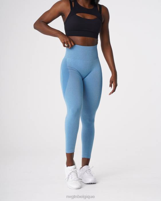 0LFV519 bleu ciel aptitude NVGTN femmes legging contour sans couture