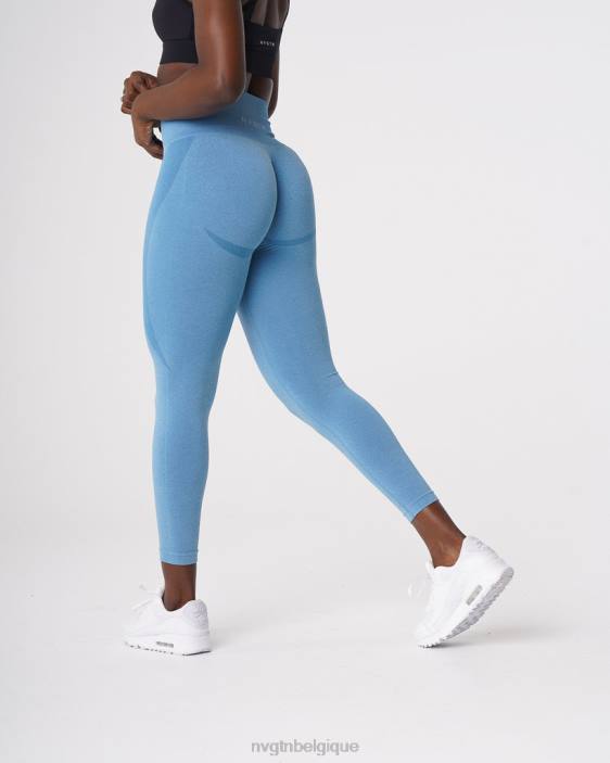 0LFV519 bleu ciel aptitude NVGTN femmes legging contour sans couture