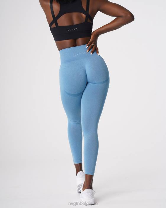 0LFV519 bleu ciel aptitude NVGTN femmes legging contour sans couture