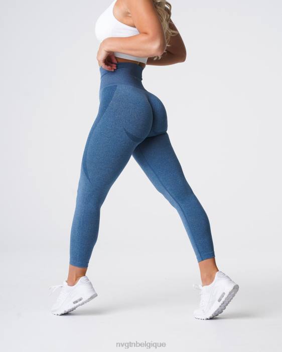 0LFV527 bleu ardoise aptitude NVGTN femmes legging contour sans couture