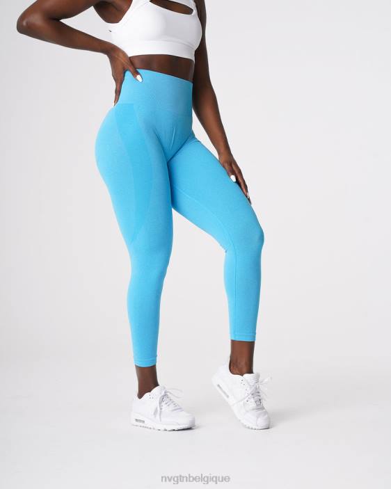 0LFV530 aqua aptitude NVGTN femmes legging contour sans couture