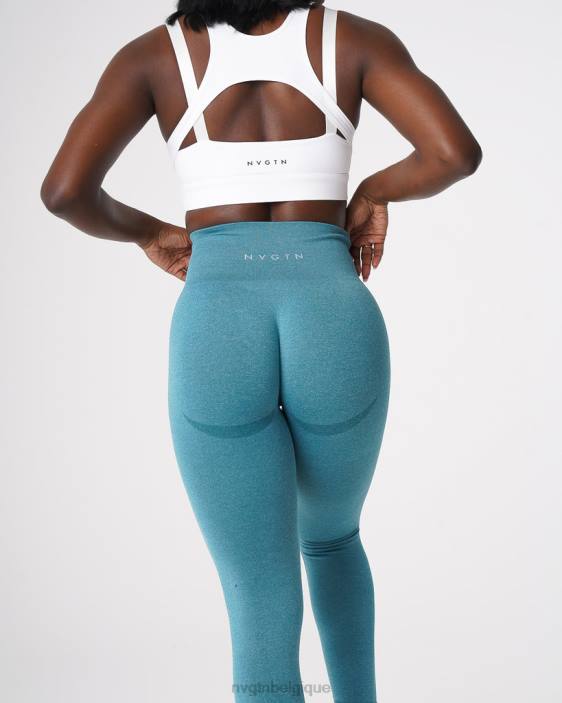 0LFV534 sarcelle aptitude NVGTN femmes legging contour sans couture
