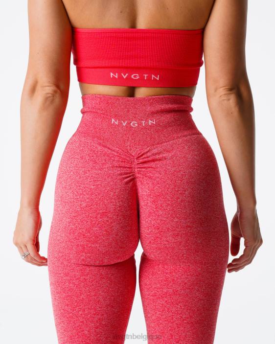 0LFV541 pomme de bonbon aptitude NVGTN femmes legging froissé sans couture