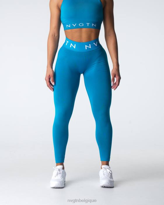 0LFV544 lagune aptitude NVGTN femmes leggings de sport sans couture