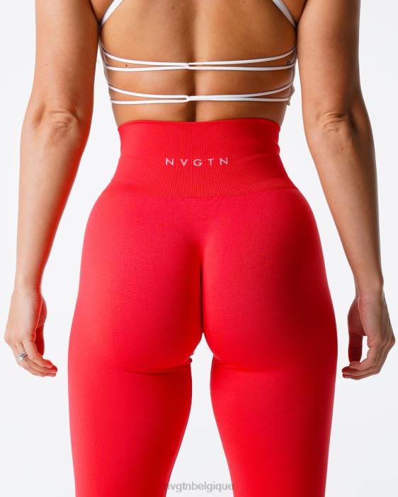 0LFV552 écarlate aptitude NVGTN femmes leggings solides sans couture