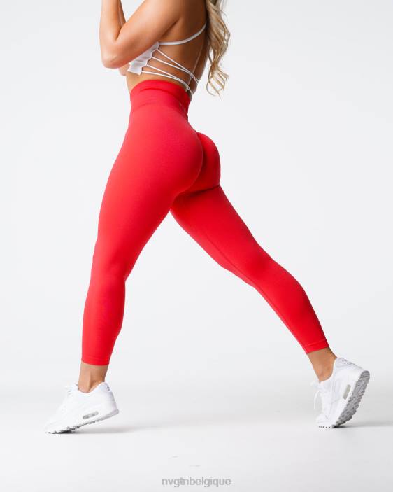 0LFV552 écarlate aptitude NVGTN femmes leggings solides sans couture