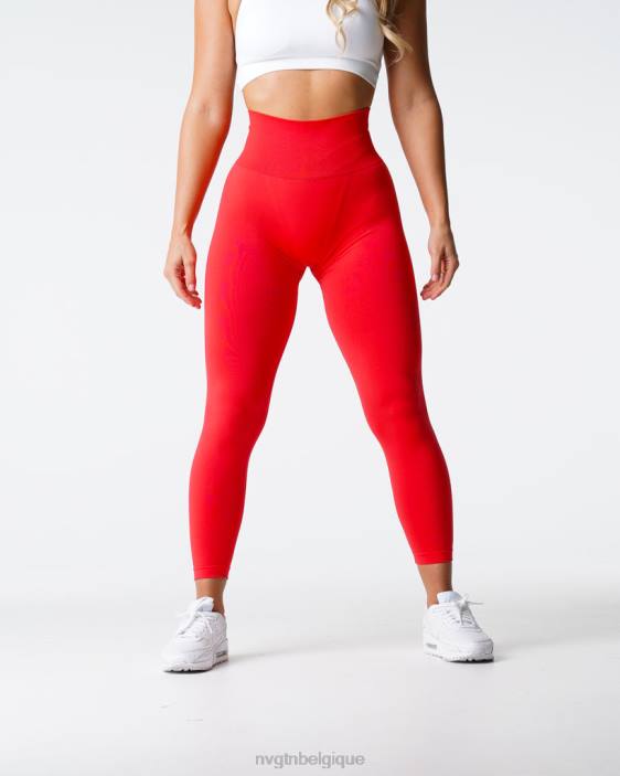 0LFV552 écarlate aptitude NVGTN femmes leggings solides sans couture
