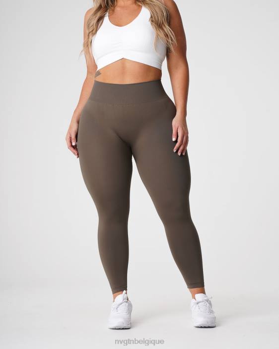 0LFV557 olive aptitude NVGTN femmes leggings solides sans couture