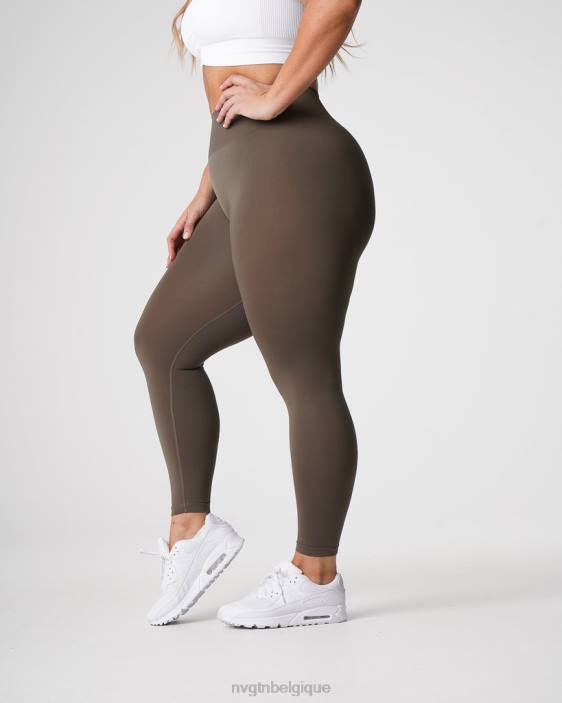 0LFV557 olive aptitude NVGTN femmes leggings solides sans couture