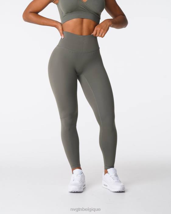 0LFV567 vert kaki aptitude NVGTN femmes legging signature 2.0
