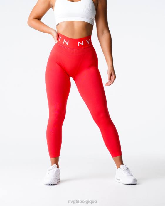 0LFV570 écarlate aptitude NVGTN femmes leggings de sport sans couture