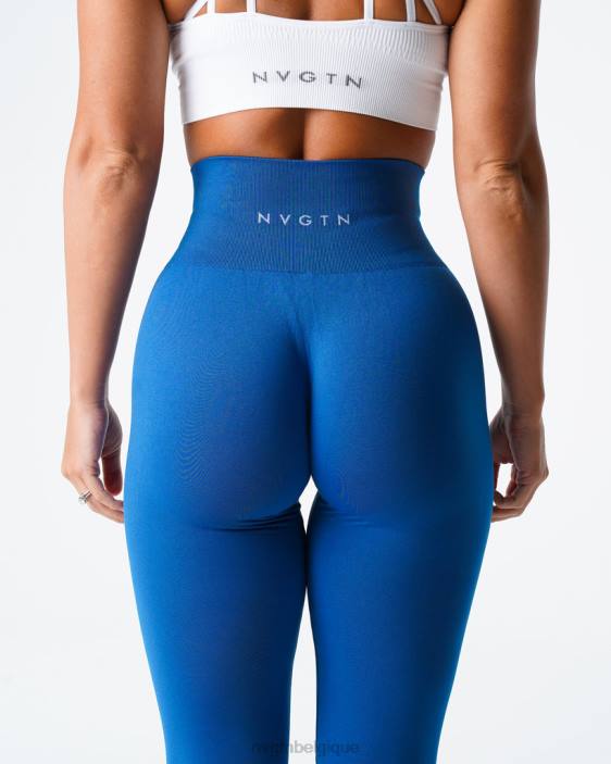 0LFV571 bleu nuit aptitude NVGTN femmes leggings solides sans couture