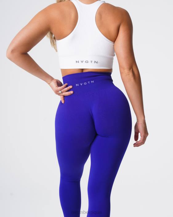 0LFV575 cobalt aptitude NVGTN femmes leggings solides sans couture