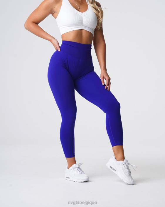 0LFV575 cobalt aptitude NVGTN femmes leggings solides sans couture