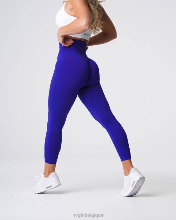 0LFV575 cobalt aptitude NVGTN femmes leggings solides sans couture