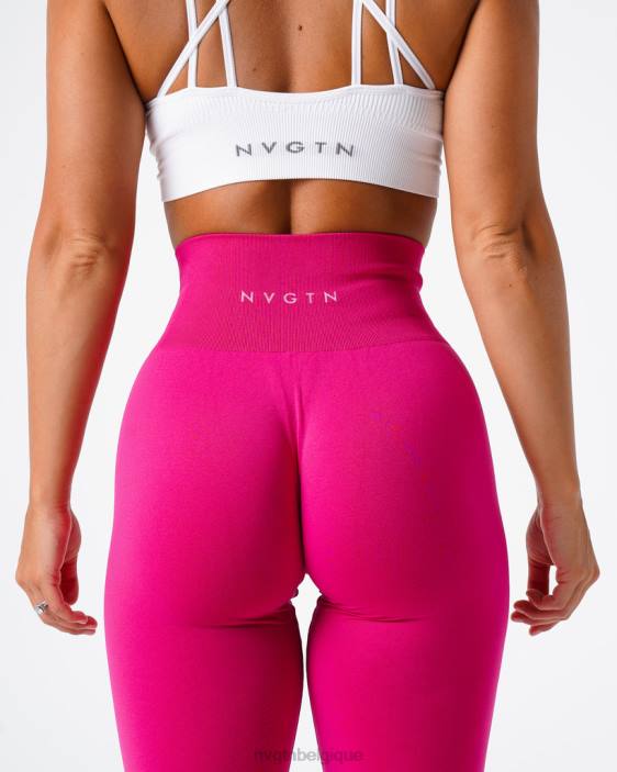 0LFV576 magenta aptitude NVGTN femmes leggings solides sans couture