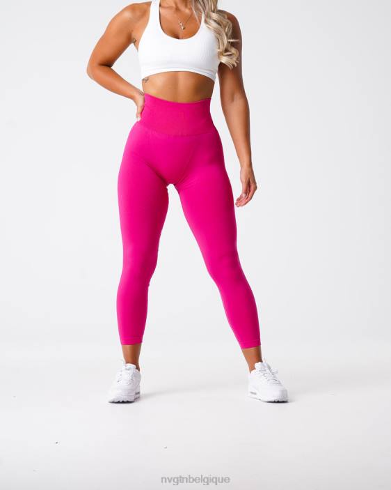 0LFV576 magenta aptitude NVGTN femmes leggings solides sans couture
