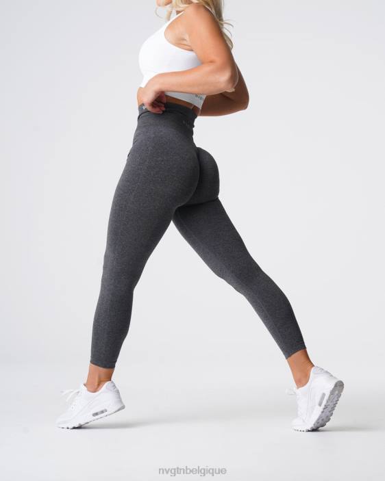 0LFV578 noir moucheté aptitude NVGTN femmes jambières sans couture nv