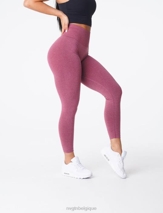 0LFV580 bordeaux aptitude NVGTN femmes jambières sans couture nv