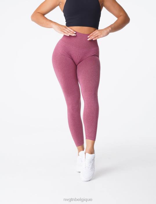 0LFV580 bordeaux aptitude NVGTN femmes jambières sans couture nv