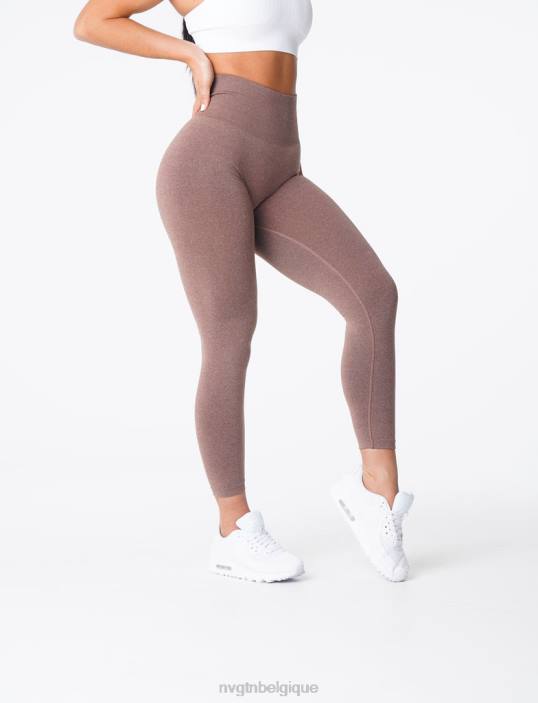 0LFV583 cacao aptitude NVGTN femmes jambières sans couture nv