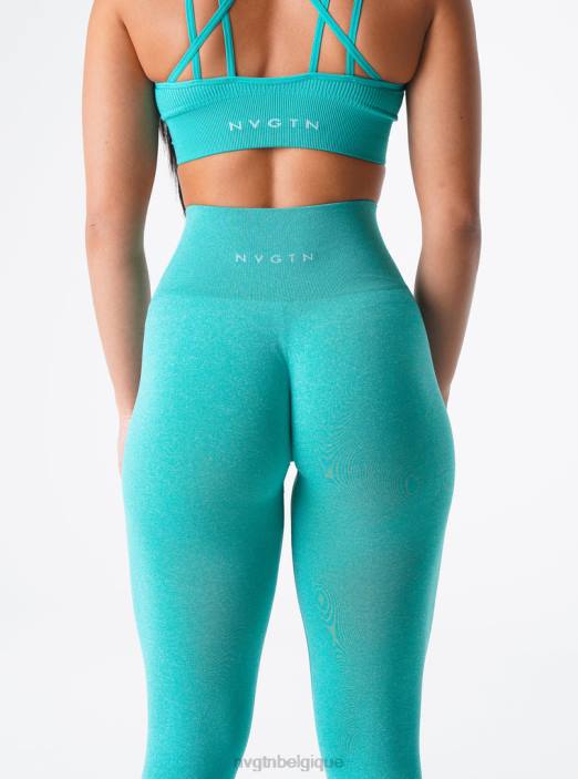 0LFV585 turquoise aptitude NVGTN femmes jambières sans couture nv