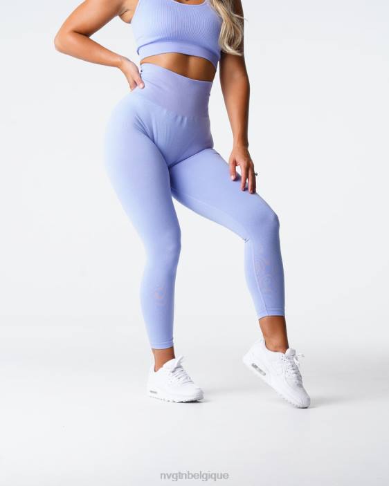 0LFV586 pervenche aptitude NVGTN femmes jambières sans couture nv