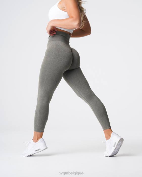0LFV588 vert kaki aptitude NVGTN femmes jambières sans couture nv
