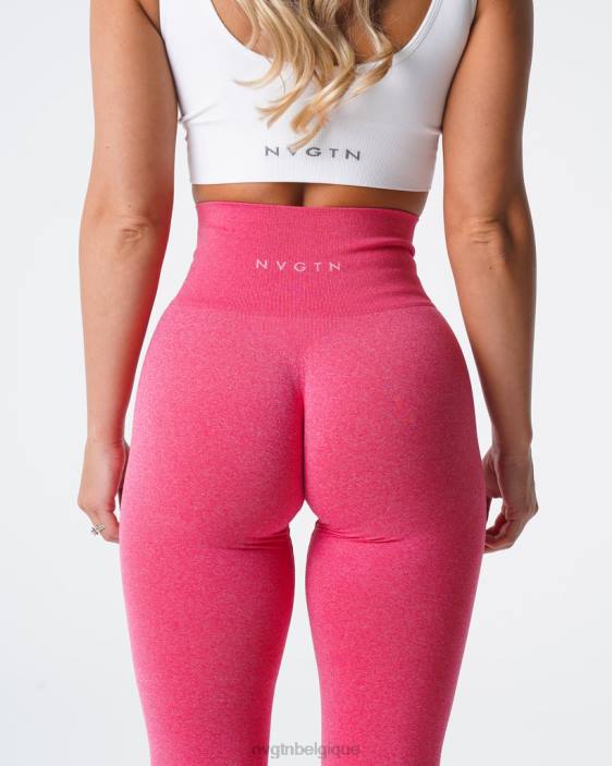 0LFV590 rose vif aptitude NVGTN femmes jambières sans couture nv