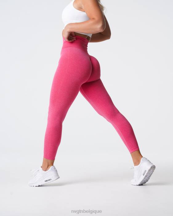 0LFV590 rose vif aptitude NVGTN femmes jambières sans couture nv