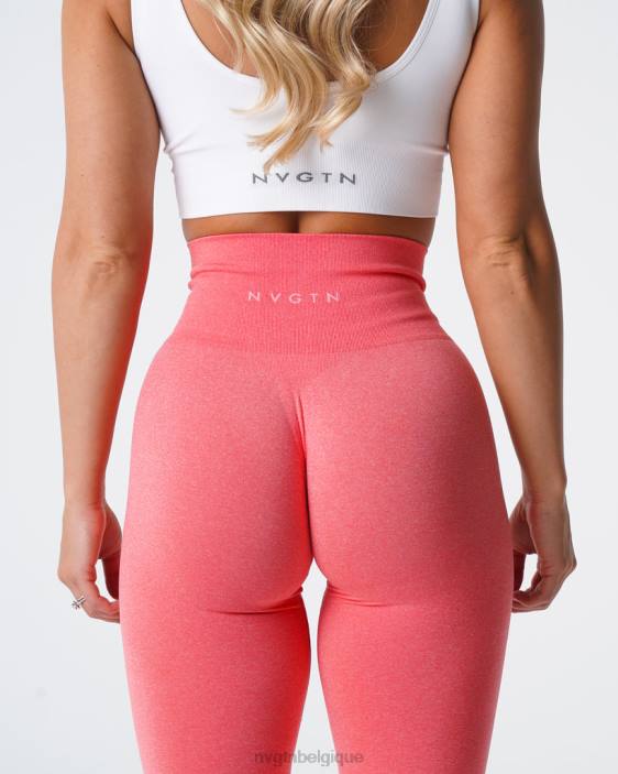 0LFV597 corail aptitude NVGTN femmes jambières sans couture nv