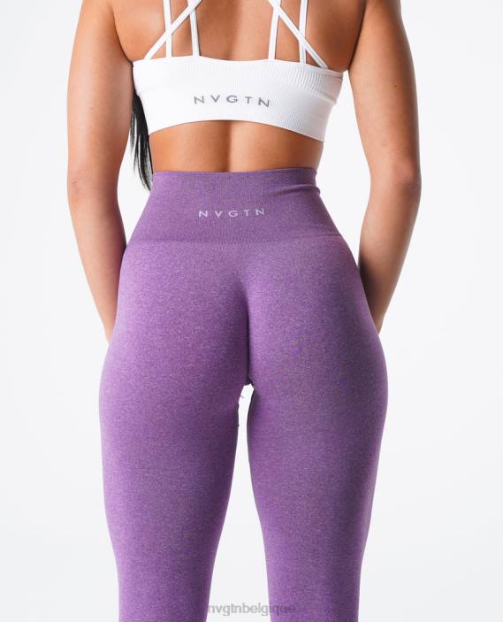 0LFV599 violet aptitude NVGTN femmes jambières sans couture nv
