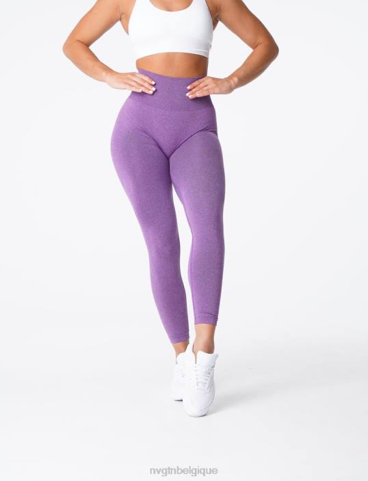 0LFV599 violet aptitude NVGTN femmes jambières sans couture nv
