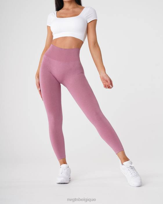 0LFV600 rose pastel aptitude NVGTN femmes jambières sans couture nv